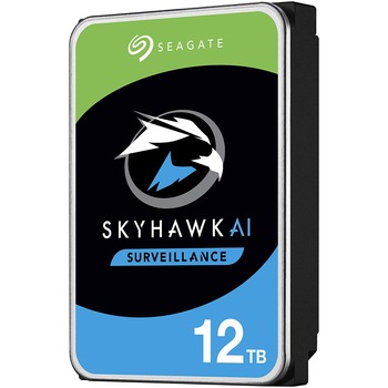 HDD Seagate SkyHawk Surveillance AI 12TB, 7200rpm, 256MB cache, SATA-III HDD Seagate SkyHawk Surveillance AI 12TB, 7200rpm, 256MB cache, SATA-III