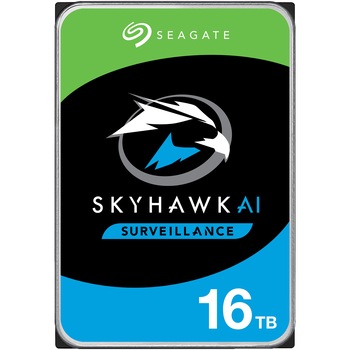 HDD Seagate SkyHawk Surveillance AI 16TB, 7200rpm, 256MB cache, SATA-III HDD Seagate SkyHawk Surveillance AI 16TB, 7200rpm, 256MB cache, SATA-III