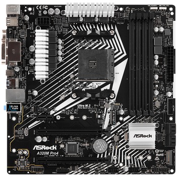 Placa de baza ASRock A320M Pro4 R2.0, Socket AM4 Placa de baza ASRock A320M Pro4 R2.0, Socket AM4