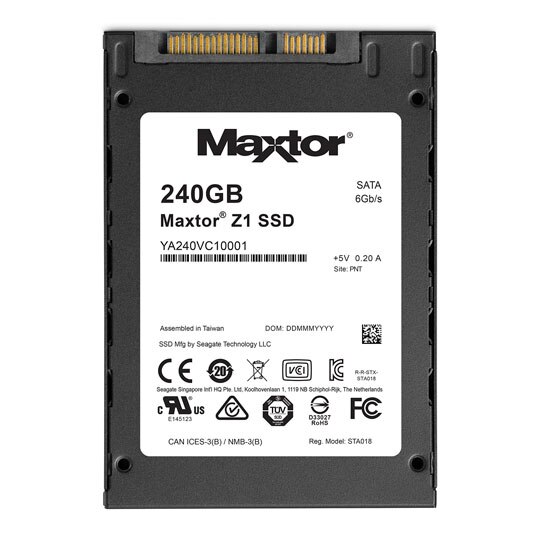 Solid-State Drive (SSD) Seagate Maxtor Z1, 240GB, 2.5
