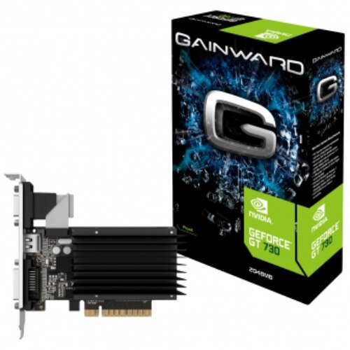 Placa video Gainward GeForce® GT 730 SilentFX 2GB, DDR3
