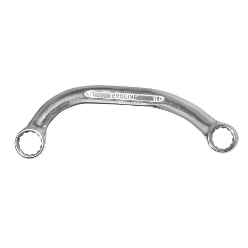 Cheie inelara curbata CR-VA Proline, fier forjat, 10 x 11 mm