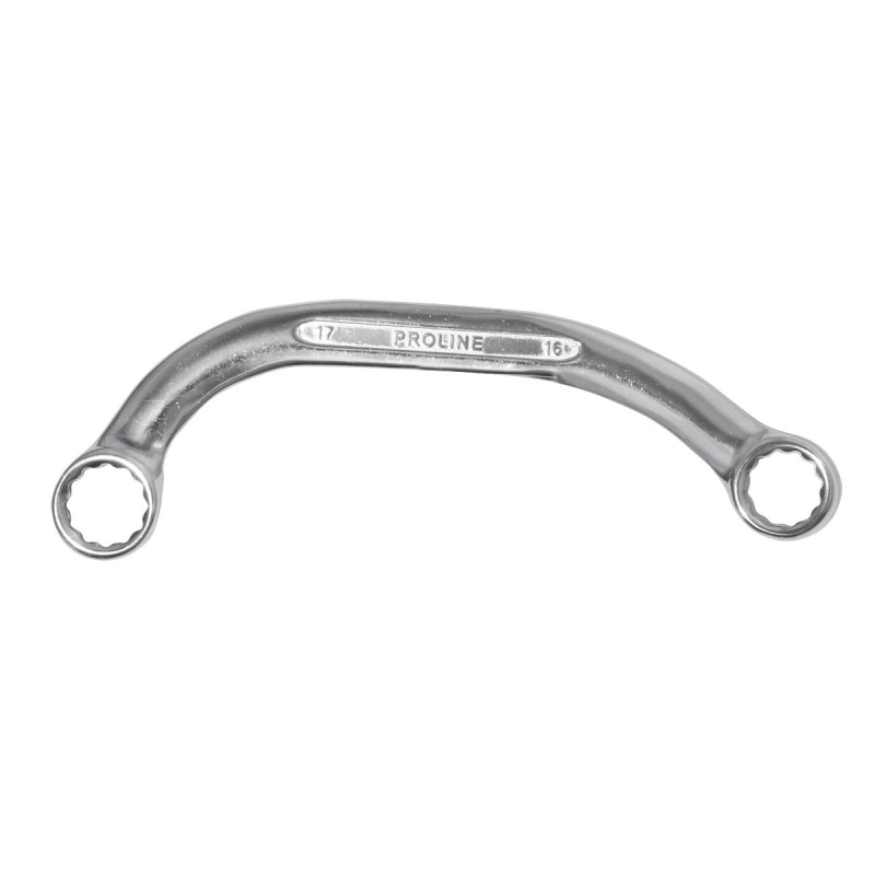 Cheie inelara curbata CR-VA Proline, fier forjat, 12 x 13 mm