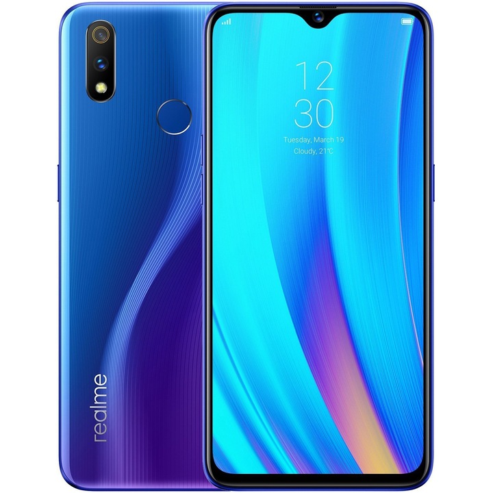 Смартфон Realme 3 Pro 64GB/4GB, Nitro Blue