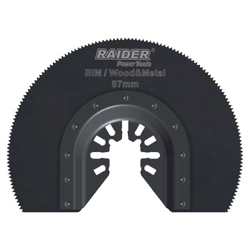 Disc unealta multifunctionala pentru lemn si metal ø87mm, Raider 155604 Disc unealta multifunctionala pentru lemn si metal ø87mm, Raider 155604