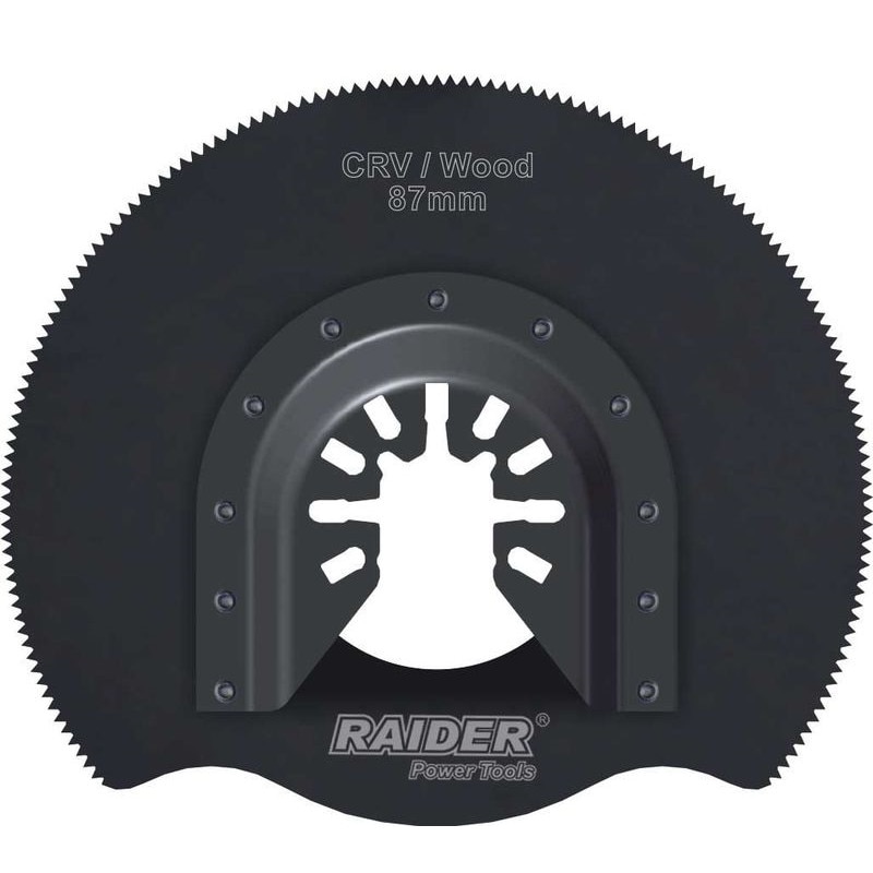 Disc unealta multifunctionala pentru lemn ø87mm CrV, Raider 155603