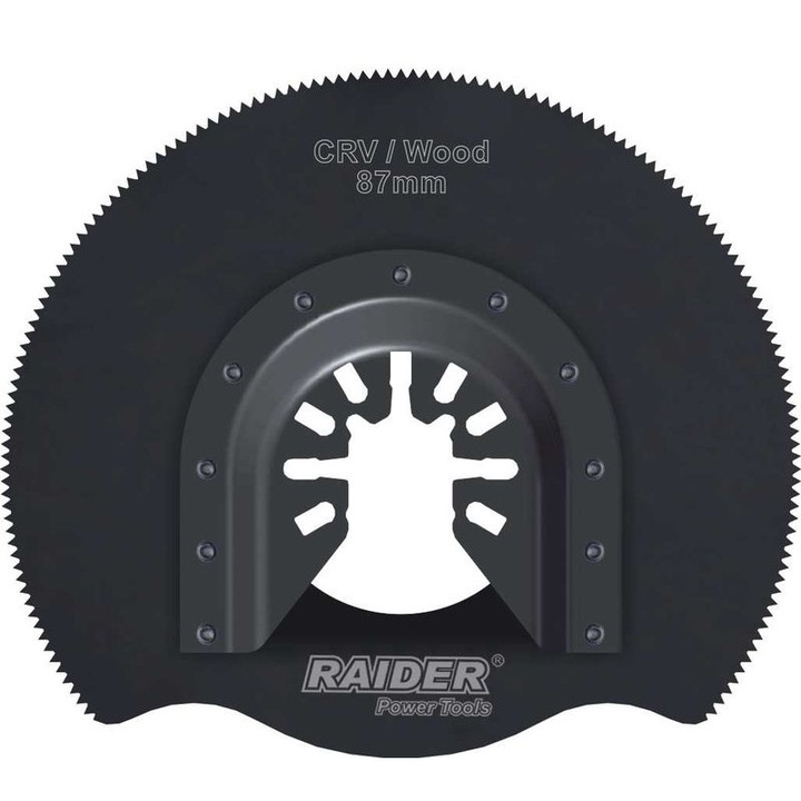 Disc unealta multifunctionala pentru lemn ø87mm CrV, Raider 155603