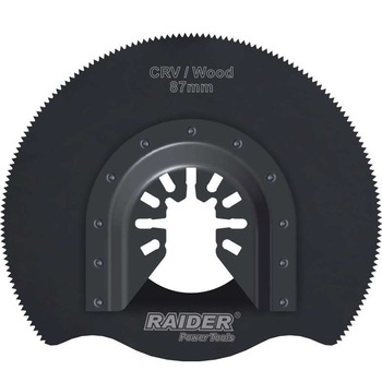 Disc unealta multifunctionala pentru lemn ø87mm CrV, Raider 155603 Disc unealta multifunctionala pentru lemn ø87mm CrV, Raider 155603