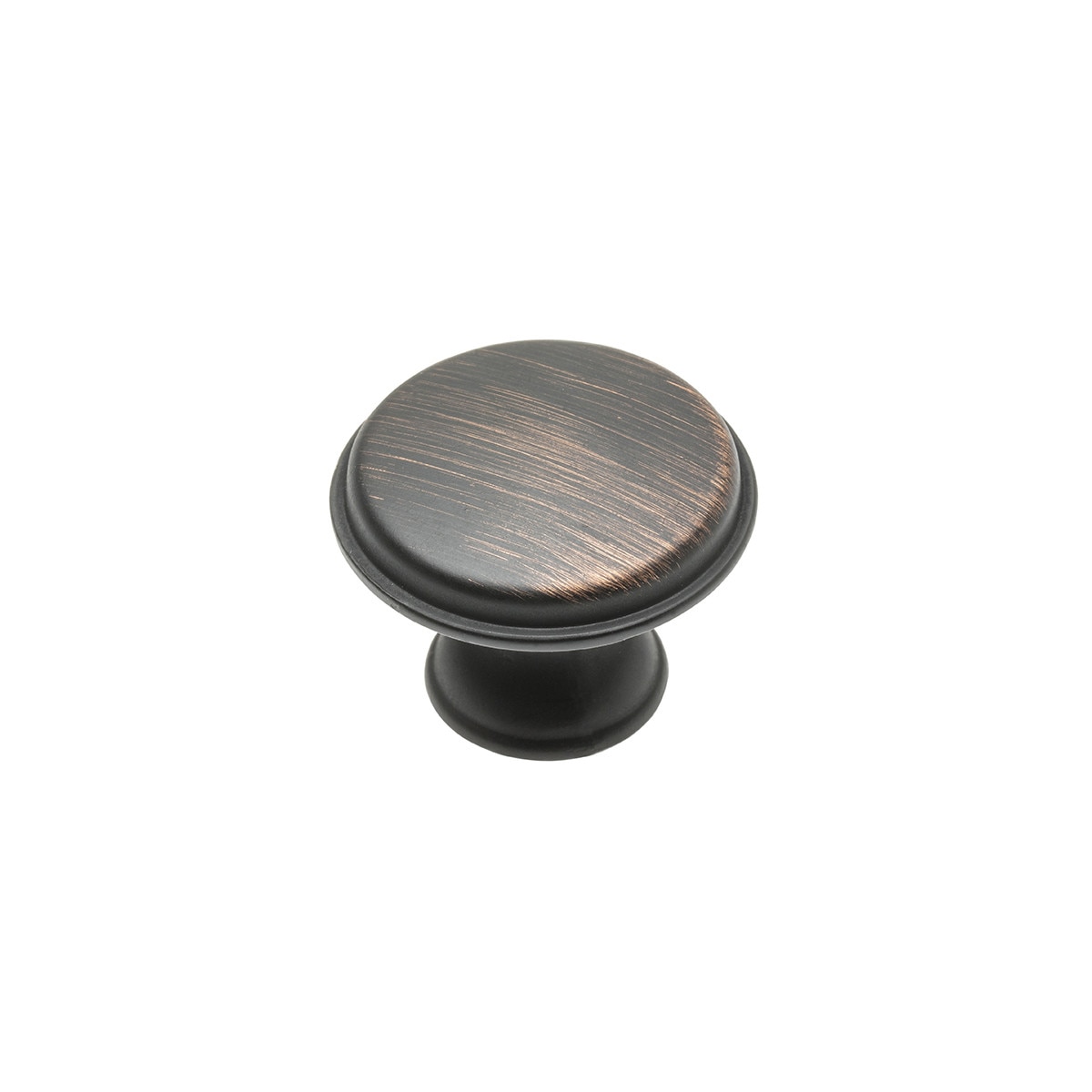 Buton mobilier Cento cupru antichizat, D 28 mm, H 20.5 mm
