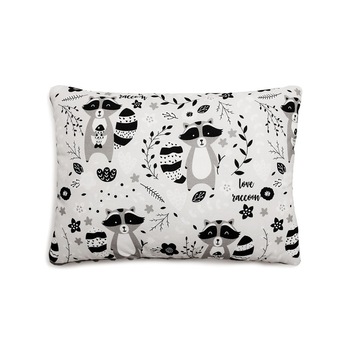 Perna Minky Ratoni, Pulp, Bumbac, 30x40 cm, Multicolor Perna Minky Ratoni, Pulp, Bumbac, 30x40 cm, Multicolor