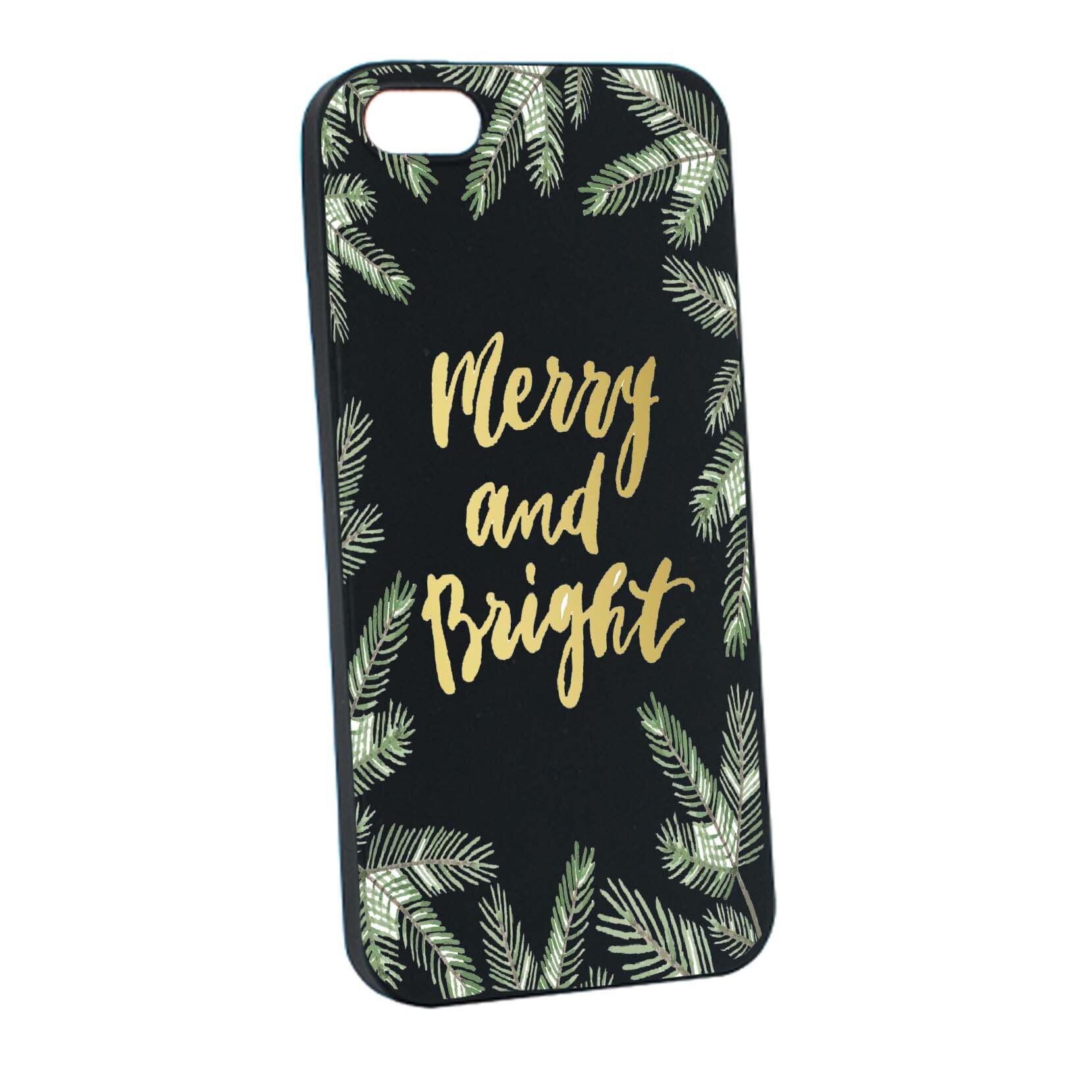 Husa de protectie Craciun, Christmas pentru Apple iPhone SE / 5S / 5, rezistenta la uzura, anti-alunecare, din silicon Premium, B336