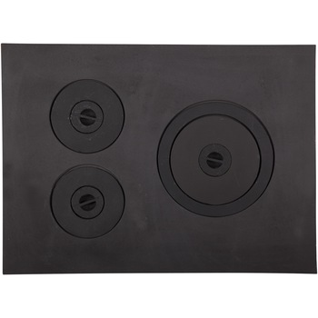 Plita din Fonta pentru Sobe 640x472mm, cu 3 Ochiuri, EvoTools Plita din Fonta pentru Sobe 640x472mm, cu 3 Ochiuri, EvoTools