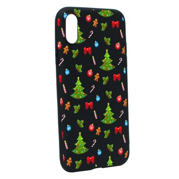 Husa de protectie Craciun, Christmas pentru Apple iPhone XS / X, rezistenta la uzura, anti-alunecare, din silicon Premium, B337 Husa de protectie Craciun, Christmas pentru Apple iPhone XS / X, rezistenta la uzura, anti-alunecare, din silicon Premium, B337