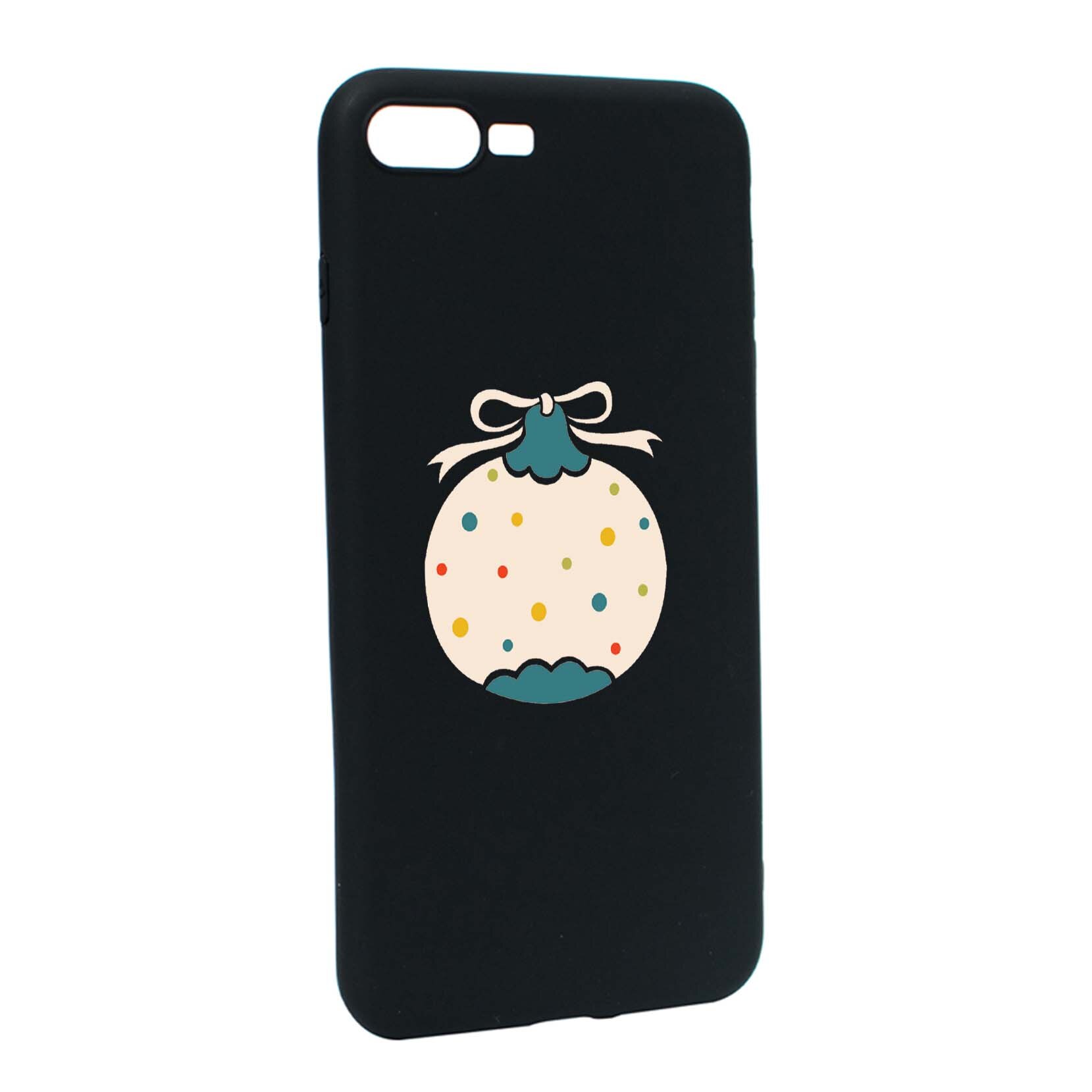 Husa de protectie Craciun, Christmas Globe pentru Apple iPhone 7 Plus / 8 Plus, rezistenta la uzura, anti-alunecare, din silicon Premium, B331