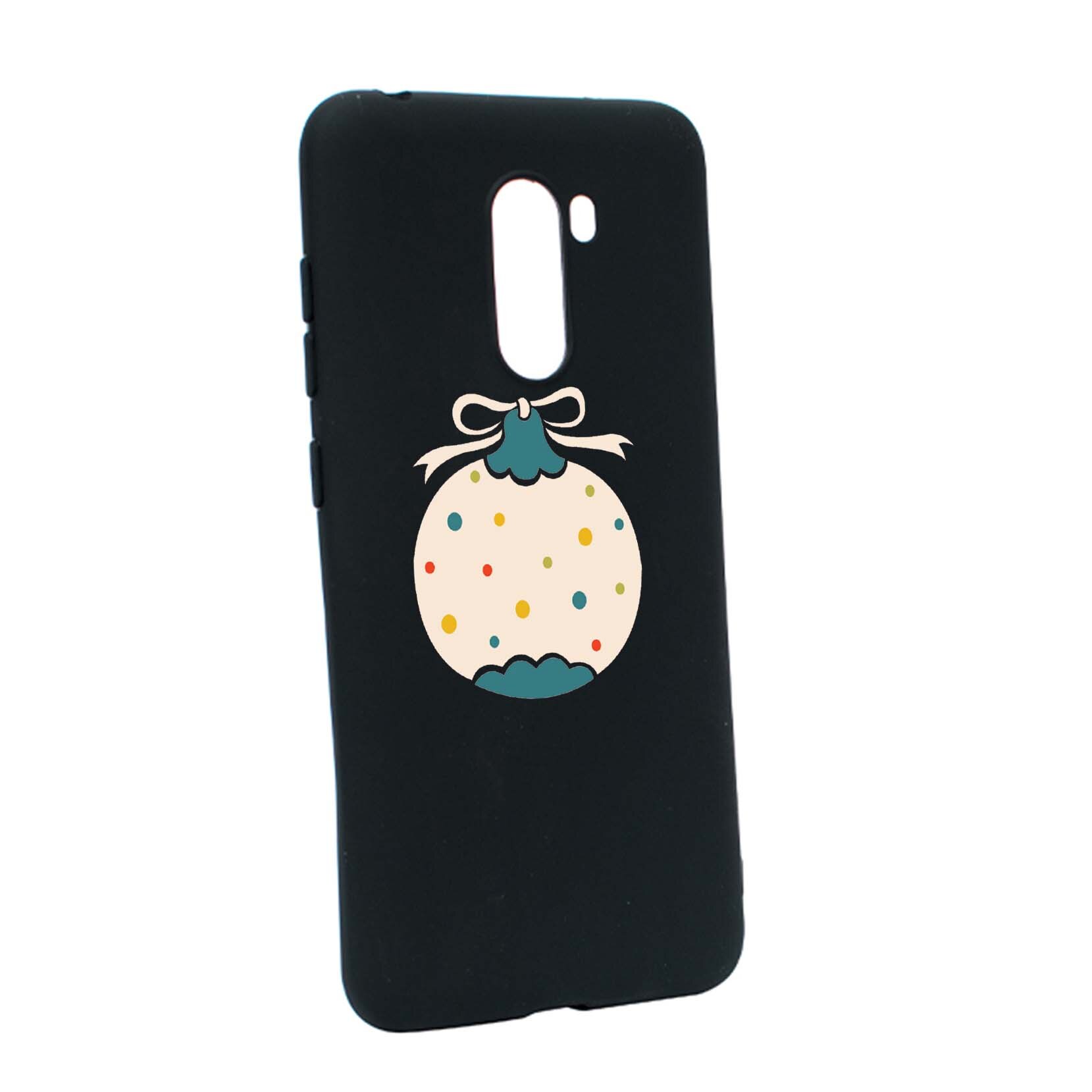 Husa de protectie Craciun, Christmas Globe pentru Xiaomi PocoPhone F1, rezistenta la uzura, anti-alunecare, din silicon Premium, B331