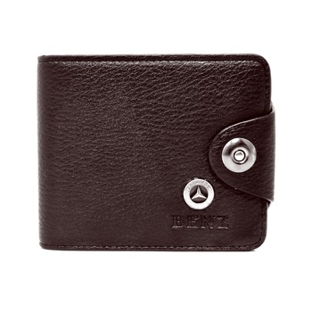 Portofel Mercedes-Benz barbatesc, Maro brun, din piele , Magrot 923 Portofel Mercedes-Benz barbatesc, Maro brun, din piele , Magrot 923