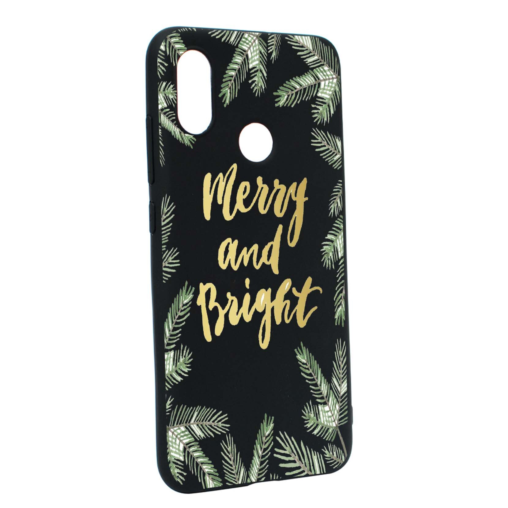 Husa de protectie Craciun, Christmas pentru Xiaomi Mi A2 Lite / Redmi 6 Pro, rezistenta la uzura, anti-alunecare, din silicon Premium, B336