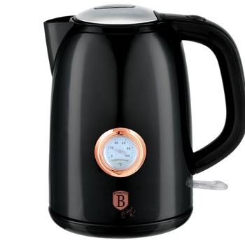 Ceainic electric Berlinger Haus BH9077, negru, 1.7L Ceainic electric Berlinger Haus BH9077, negru, 1.7L