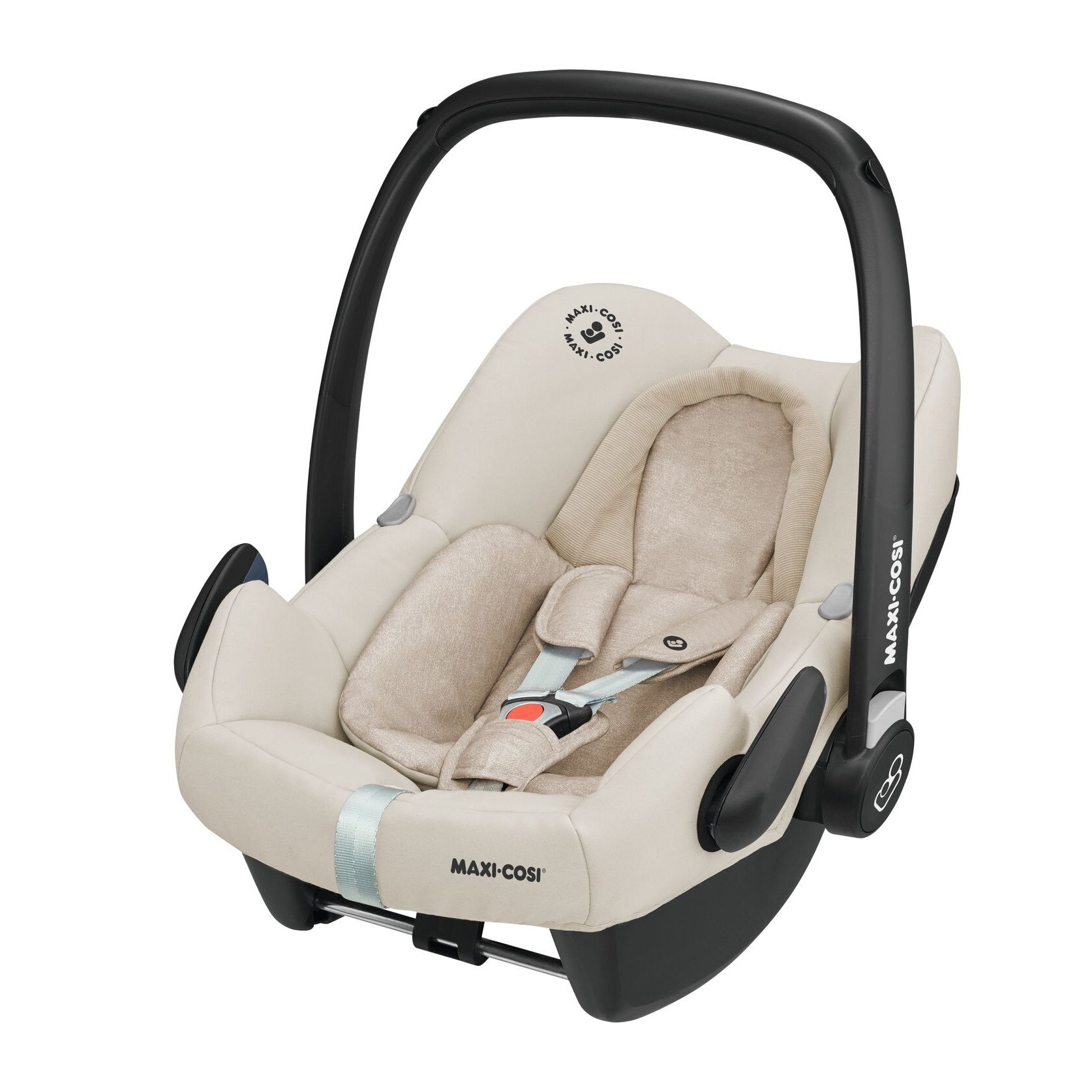 Scaun auto I-Size Maxi-Cosi Rock Nomad Sand, 45-75 cm, Bej
