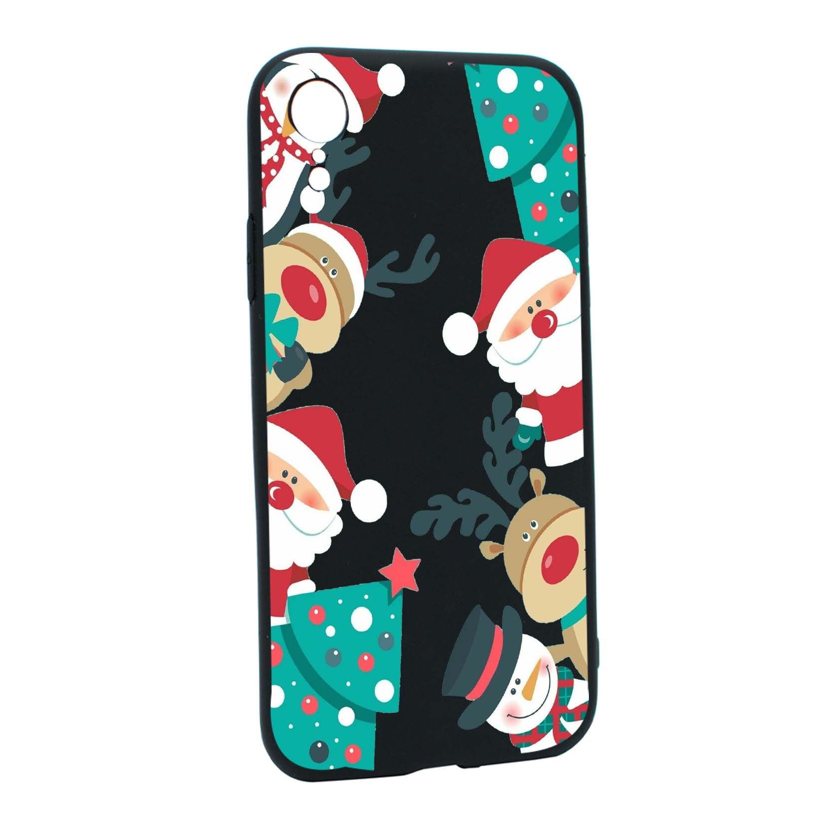 Husa de protectie Craciun, Christmas pentru Apple iPhone XR, rezistenta la uzura, anti-alunecare, din silicon Premium, B338