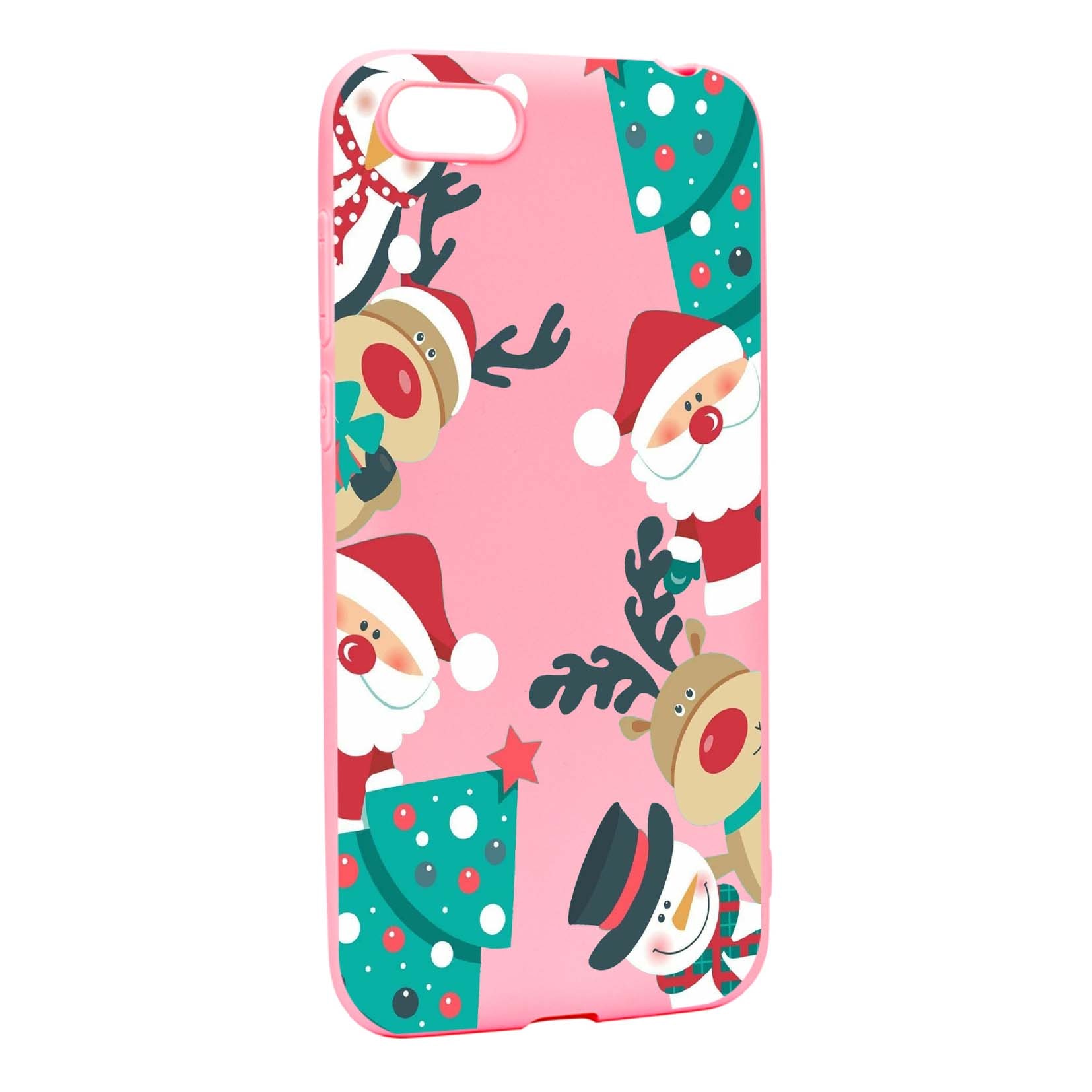 Husa de protectie Craciun, Christmas pentru Apple iPhone 7 / 8, rezistenta la uzura, anti-alunecare, din silicon Premium, P338