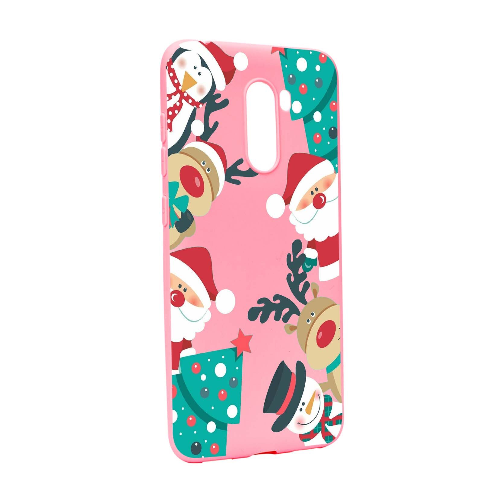 Husa de protectie Craciun, Christmas pentru Xiaomi PocoPhone F1, rezistenta la uzura, anti-alunecare, din silicon Premium, P338