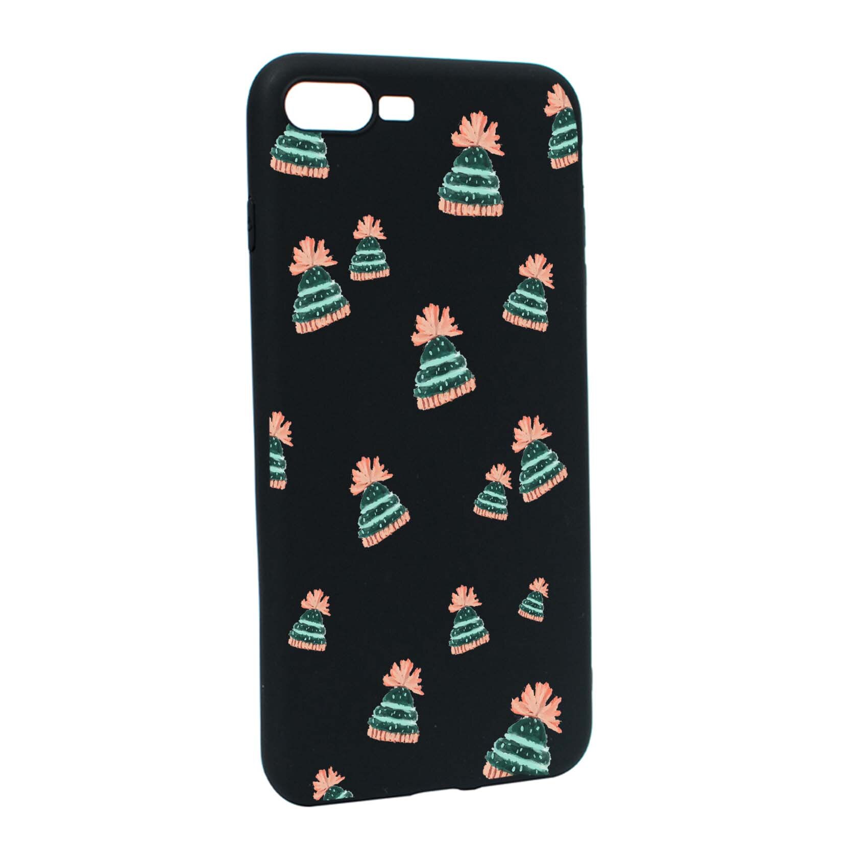 Husa de protectie Craciun, Christmas pentru Apple iPhone 7 Plus / 8 Plus, rezistenta la uzura, anti-alunecare, din silicon Premium, B341