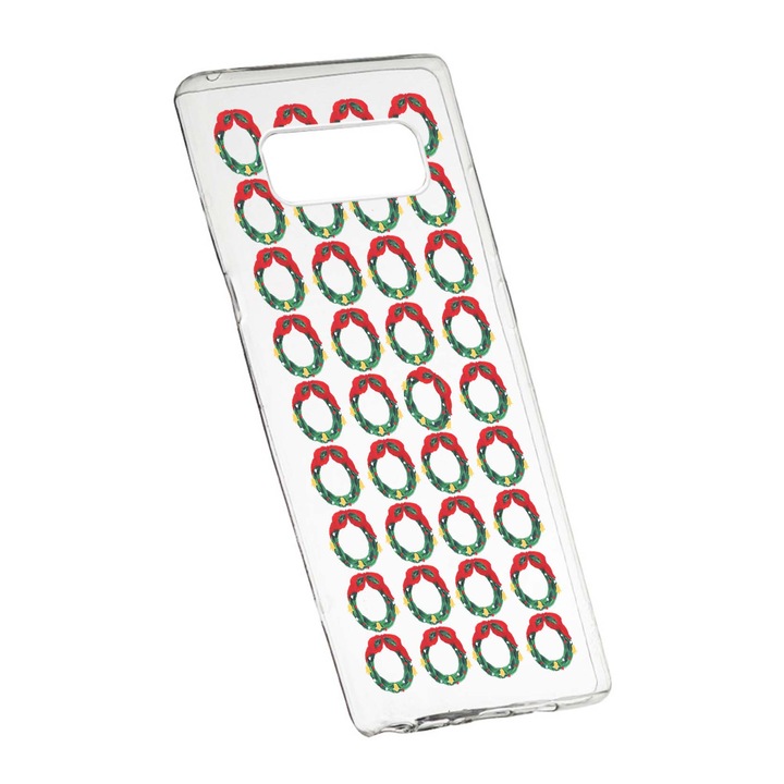 Коледен защитен калъф за Samsung Galaxy Note 9, износоустойчив, противоплъзгащ, премиум силикон, 344