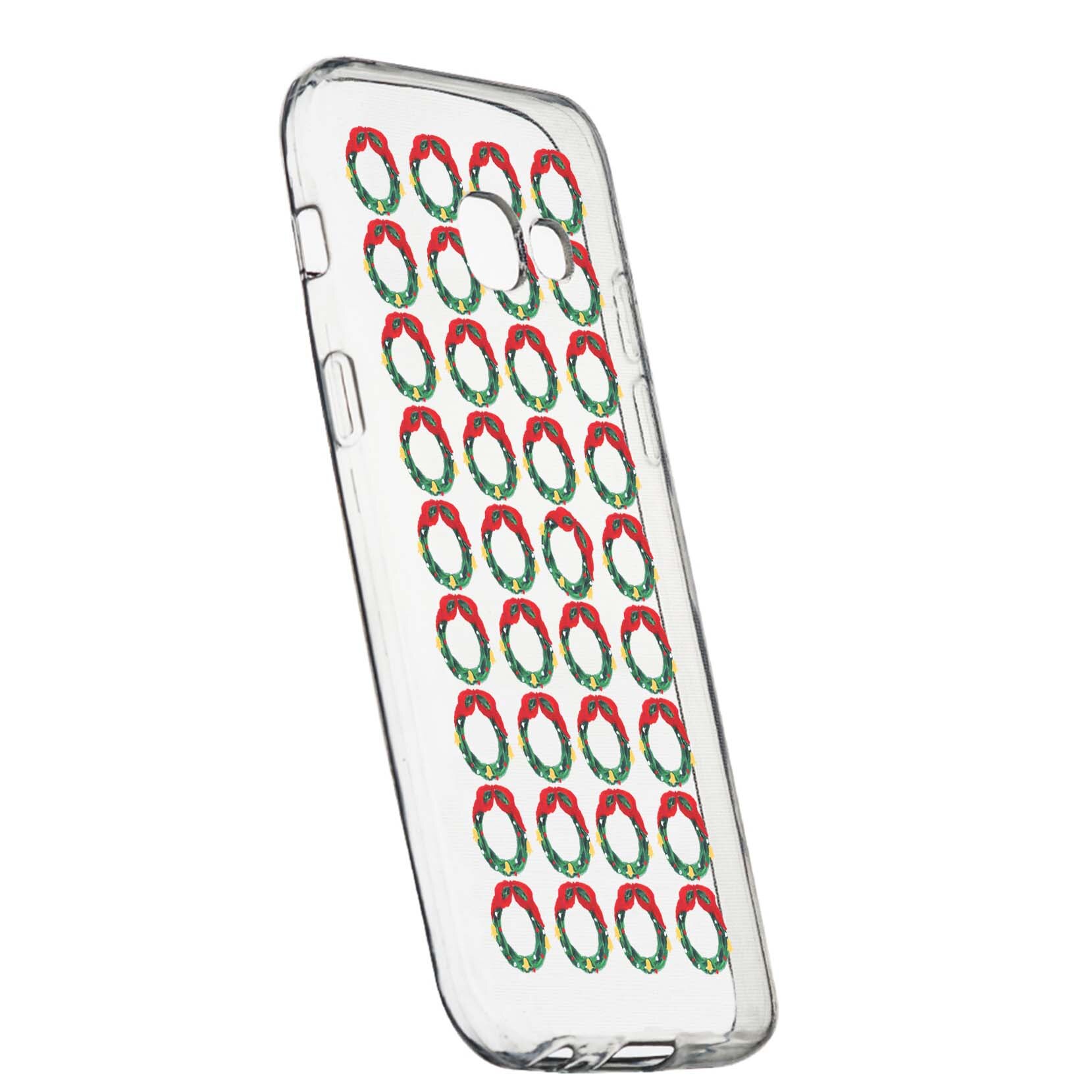 Husa de protectie Craciun, Christmas, pentru Samsung Galaxy A5 2017, rezistenta la uzura, anti-alunecare, din silicon Premium, 344