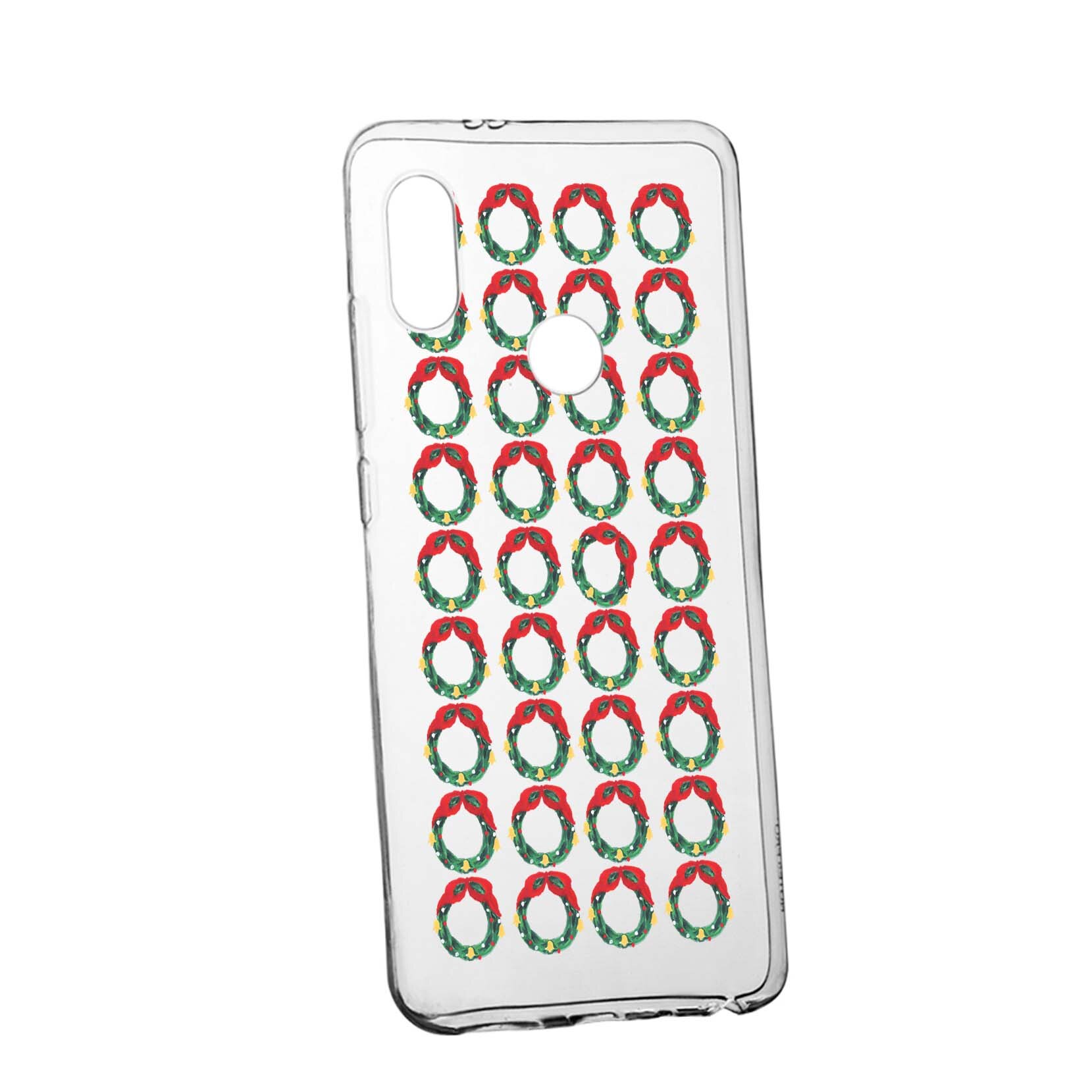 Husa de protectie Craciun, Christmas, pentru Huawei Y6 2019, rezistenta la uzura, anti-alunecare, din silicon Premium, 344