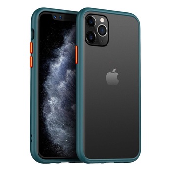 Husa pentru IPhone 12 / 12 PRO, MobileSmart , Hybrid ultra slim, carcasa spate Antisoc, hardcase, Verde Husa pentru IPhone 12 / 12 PRO, MobileSmart , Hybrid ultra slim, carcasa spate Antisoc, hardcase, Verde