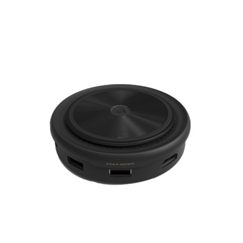 Hub Multiport Adam Elements USB-C 7in1, Casa Hub 0, Wireless charger, Negru Hub Multiport Adam Elements USB-C 7in1, Casa Hub 0, Wireless charger, Negru