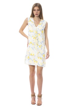 Rochie Ashlee Femeie Trussardi Jeans, Alb Rochie Ashlee Femeie Trussardi Jeans, Alb