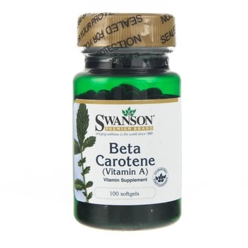 Supliment alimentar Swanson Beta Carotene (Vitamina A) - 100 de capsule Supliment alimentar Swanson Beta Carotene (Vitamina A) - 100 de capsule