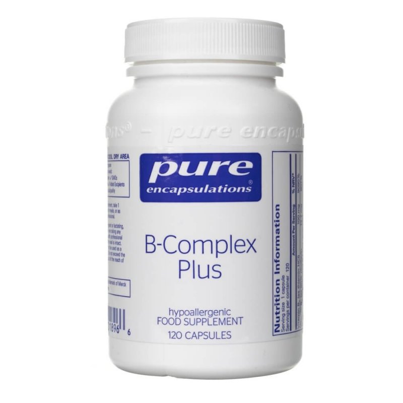 Pure Encapsulations B-Complex Plus Kapszula, 120 Db - EMAG.hu