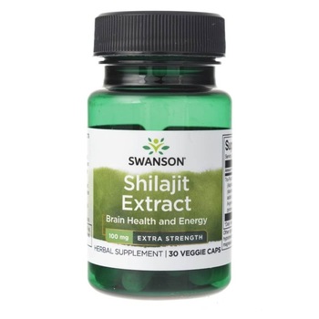 Supliment alimentar Extract Swanson Shilajit 100 mg - 30 capsule Supliment alimentar Extract Swanson Shilajit 100 mg - 30 capsule