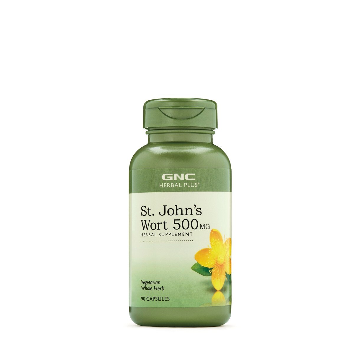 GNC Herbal Plus® St. John's Wort, Sunatoare 500 mg, 90 cps