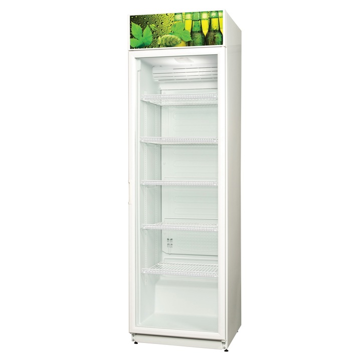 Snaige CD40DM Professional, Ipari hűtő, 202,5x60x60 cm, 385L, Hőmérséklettartomány : -2 .....+14 °C, Acél külső, Automata leolvasztás, LED, Fehér