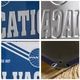 Placa metalica 10x20 Pan Am - On Vacation