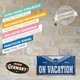 Placa metalica 10x20 Pan Am - On Vacation