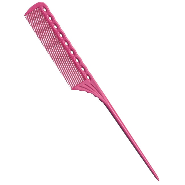 Pieptan Ys Park 115 cu codita, termorezistent Roz