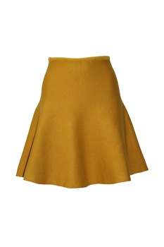 Fusta uni din tricot, Zara, Maro, M Fusta uni din tricot, Zara, Maro, M