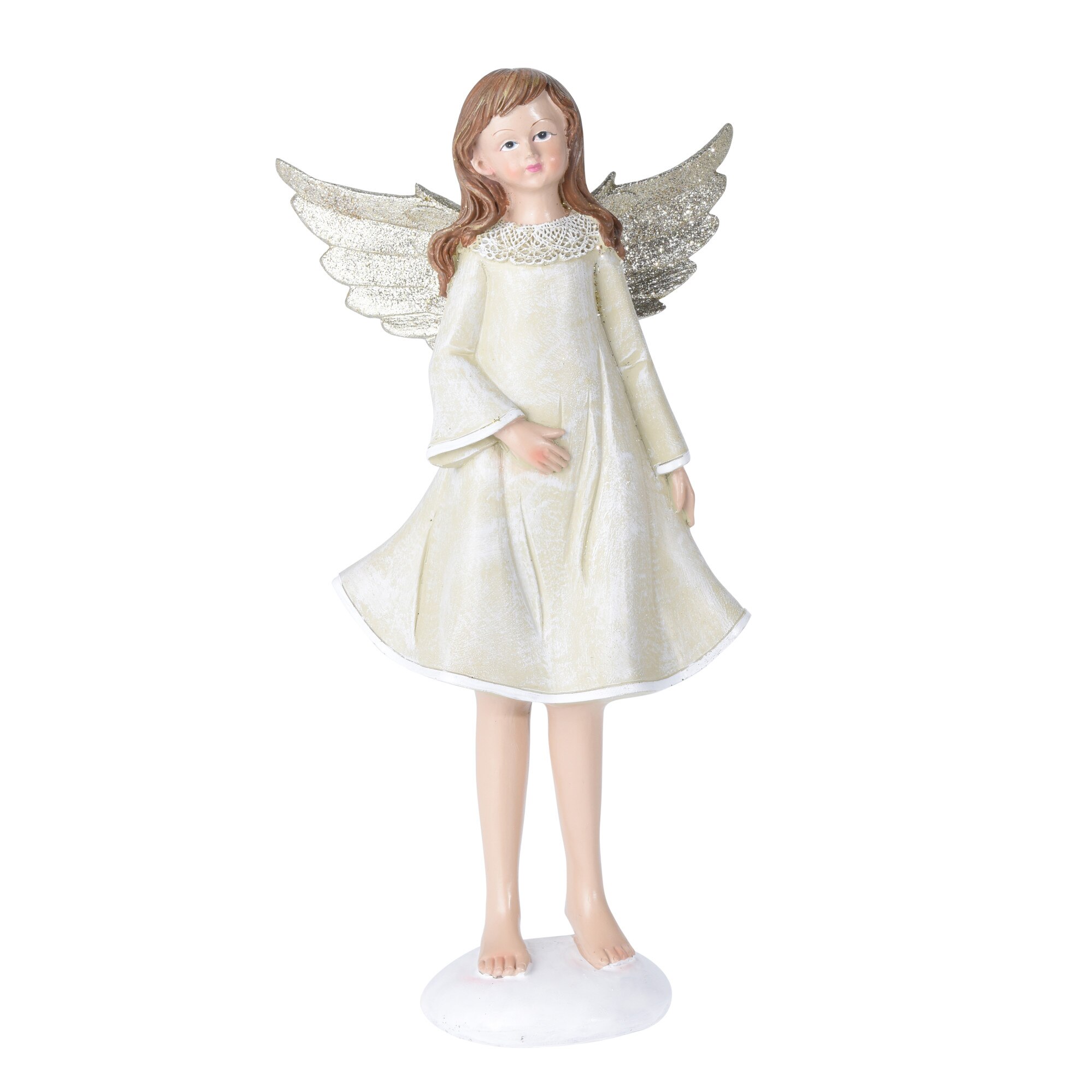 Figurina, inger fetita, dimensiune 30x14.5 cm