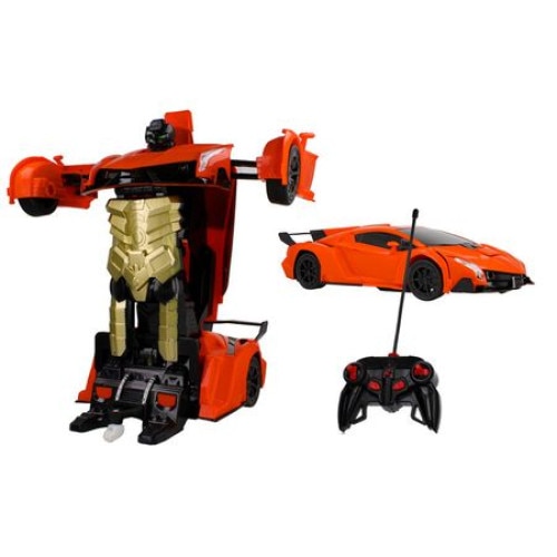 Robot Masinuta Transformers 2 in 1 cu telecomanda