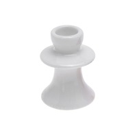 Sfesnic pentru o lumanare, alb, 7x5 cm