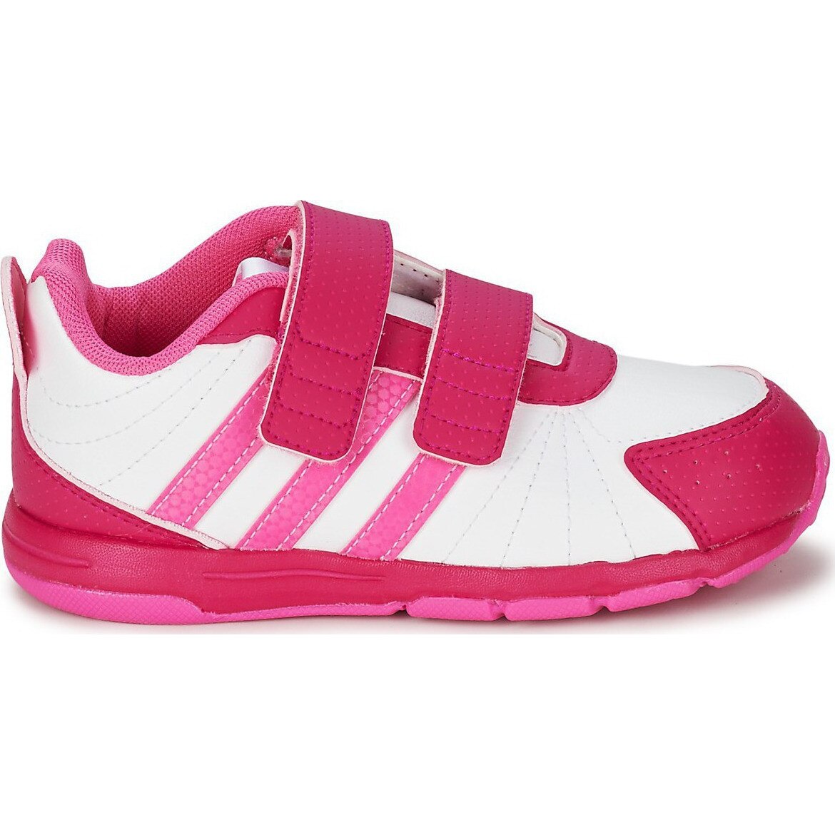 Pantofi sport Adidas Snice 3, Alb/Roz Ortholite, Velcro 27EU