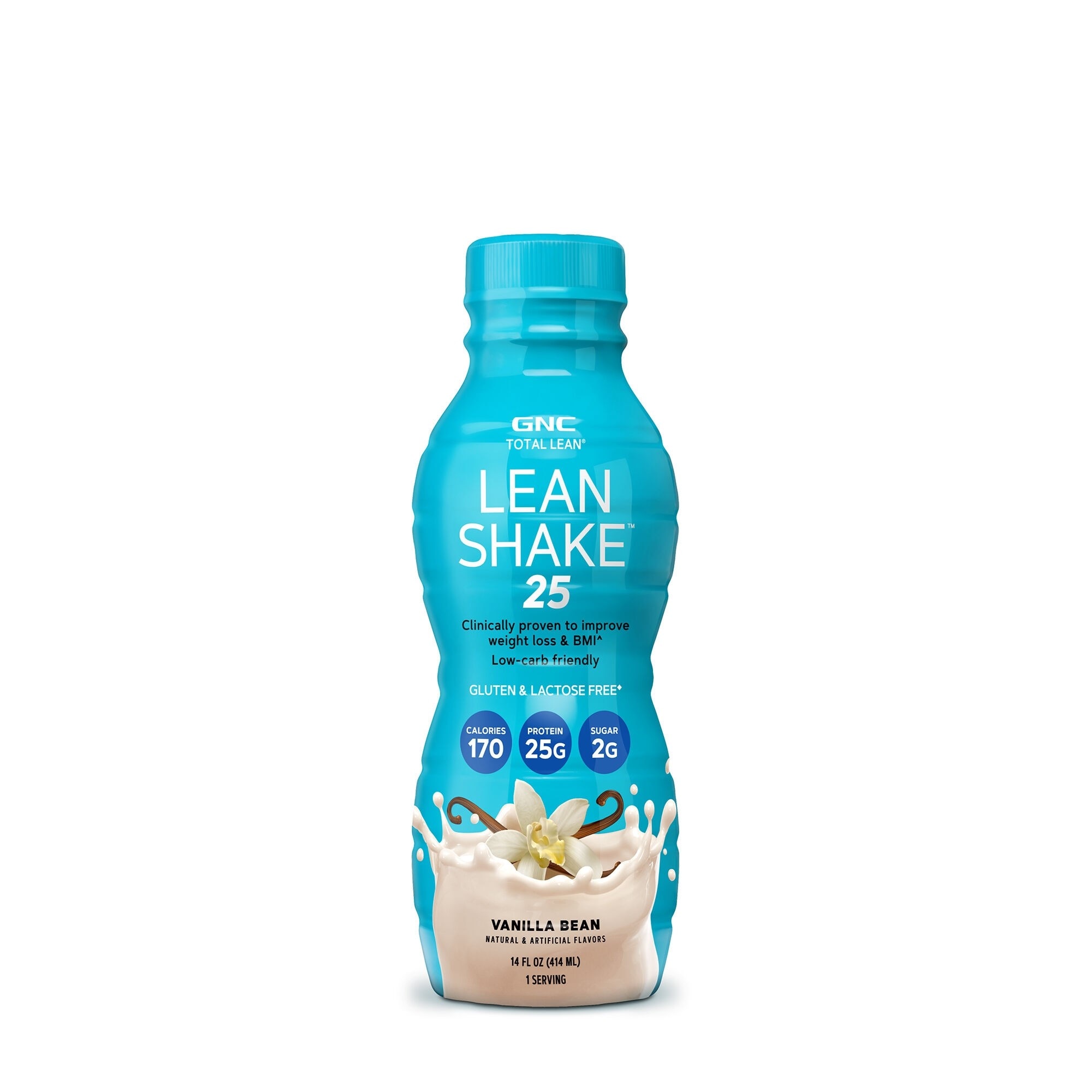 Shake proteic GNC Total Lean Keto BHB si Carnitina cu Aroma de Limonada de Cirese 375 g