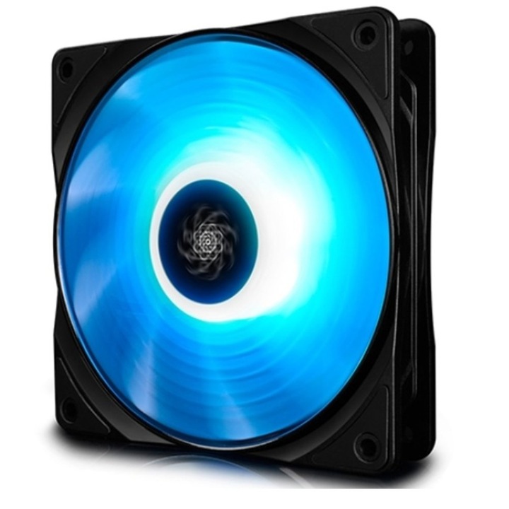 Вентилатор 120mm DeepCool Pack 5-in-1 RF120M (DP-FRGB-RF120-5C-M), 4 pin, 1500 RPM, RGB подсветка