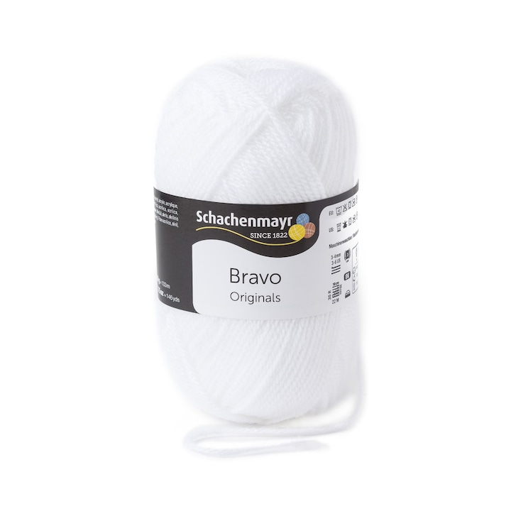 Bravo 5dkg fonal színkód: 8224 fehér