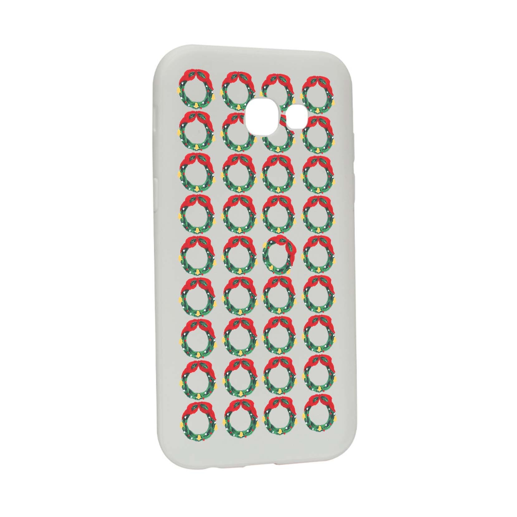 Husa de protectie Craciun, Christmas pentru Samsung Galaxy A3 2017, rezistenta la uzura, anti-alunecare, din silicon Premium, W344